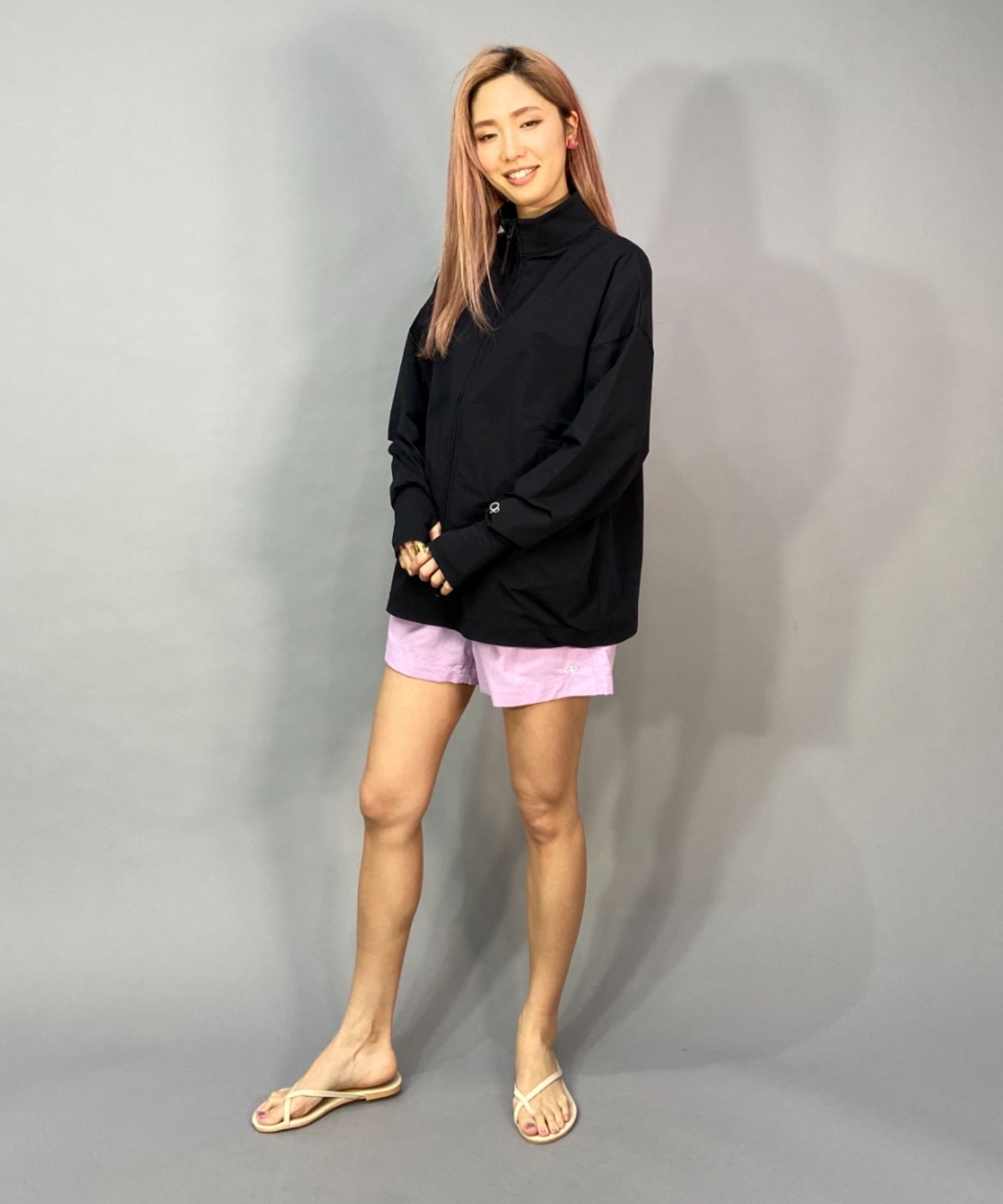 OP オーシャンパシフィック 523469 レディース ラッシュガード 長袖