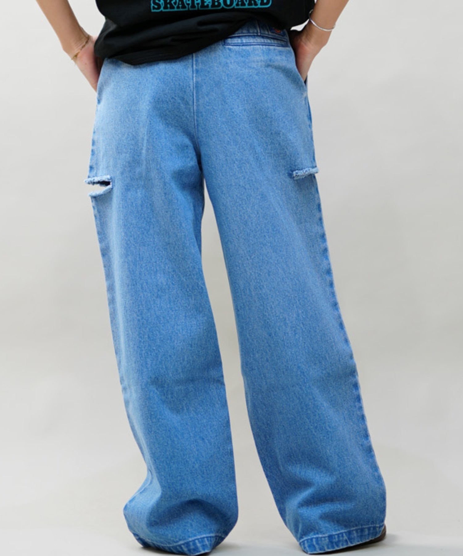 Dickies ディッキーズ レディース サイドカット デニムパンツ ジーンズ