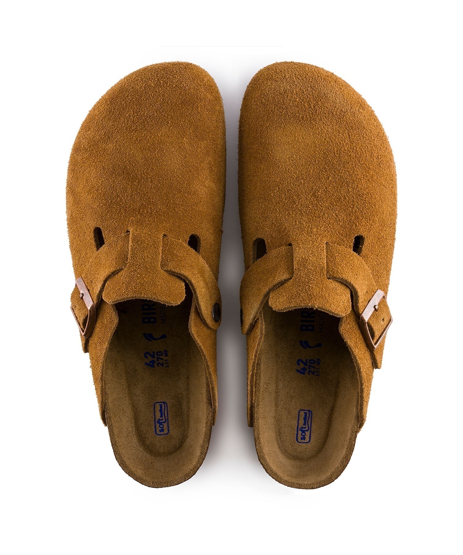 BIRKENSTOCK/ビルケンシュトック Boston SFB Suede ボストン ソフト