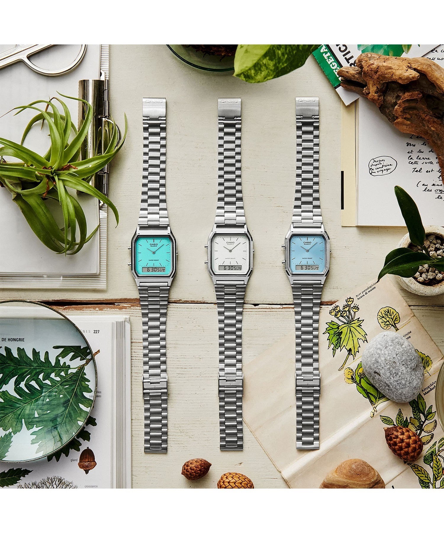 CASIO カシオ 腕時計 CASIO CLASSIC AQ-230A-7AMQYJF 時計｜ムラサキ