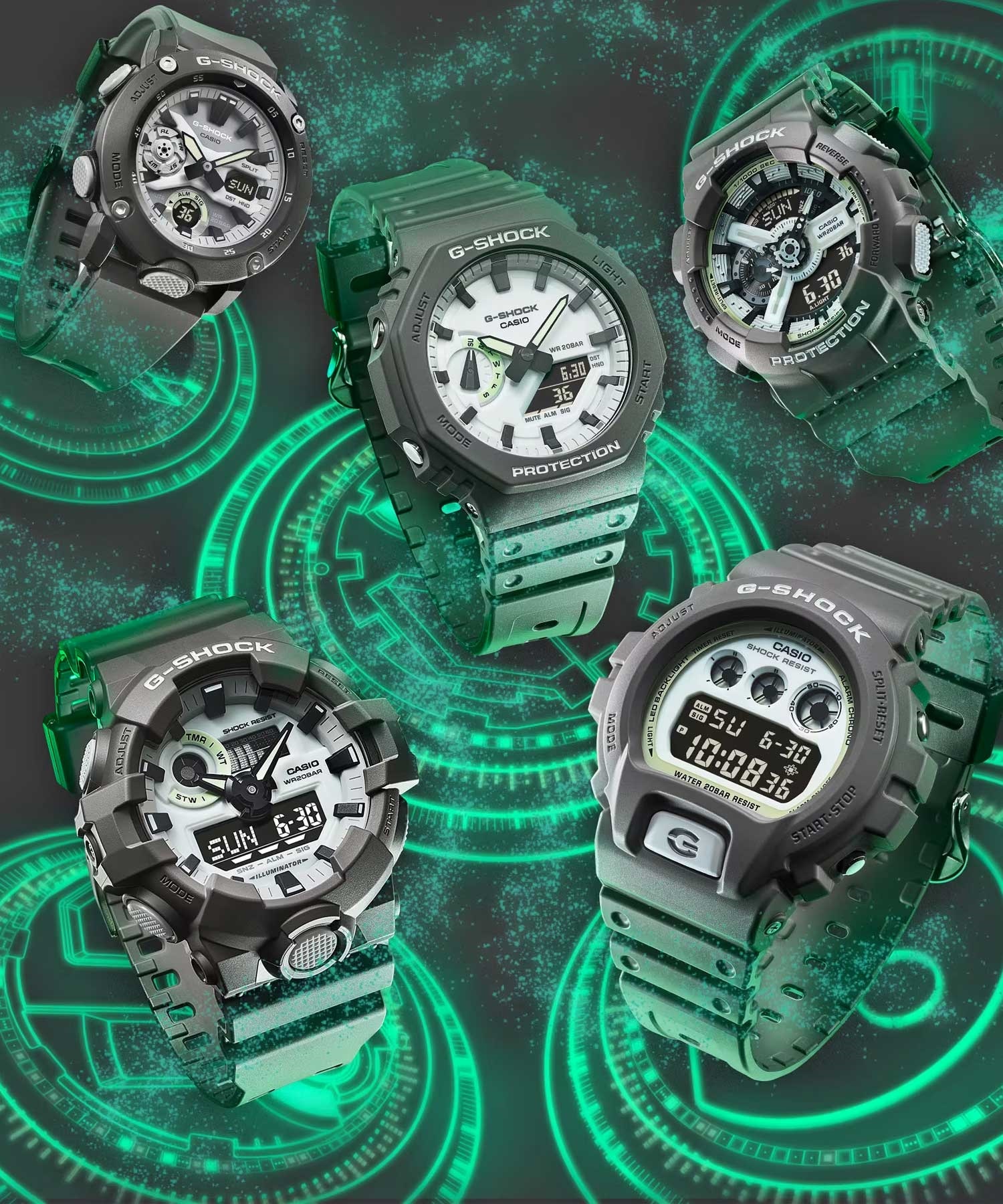 G-SHOCK ジーショック GA-2100HD-8AJF 時計 腕時計 時計｜ムラサキ