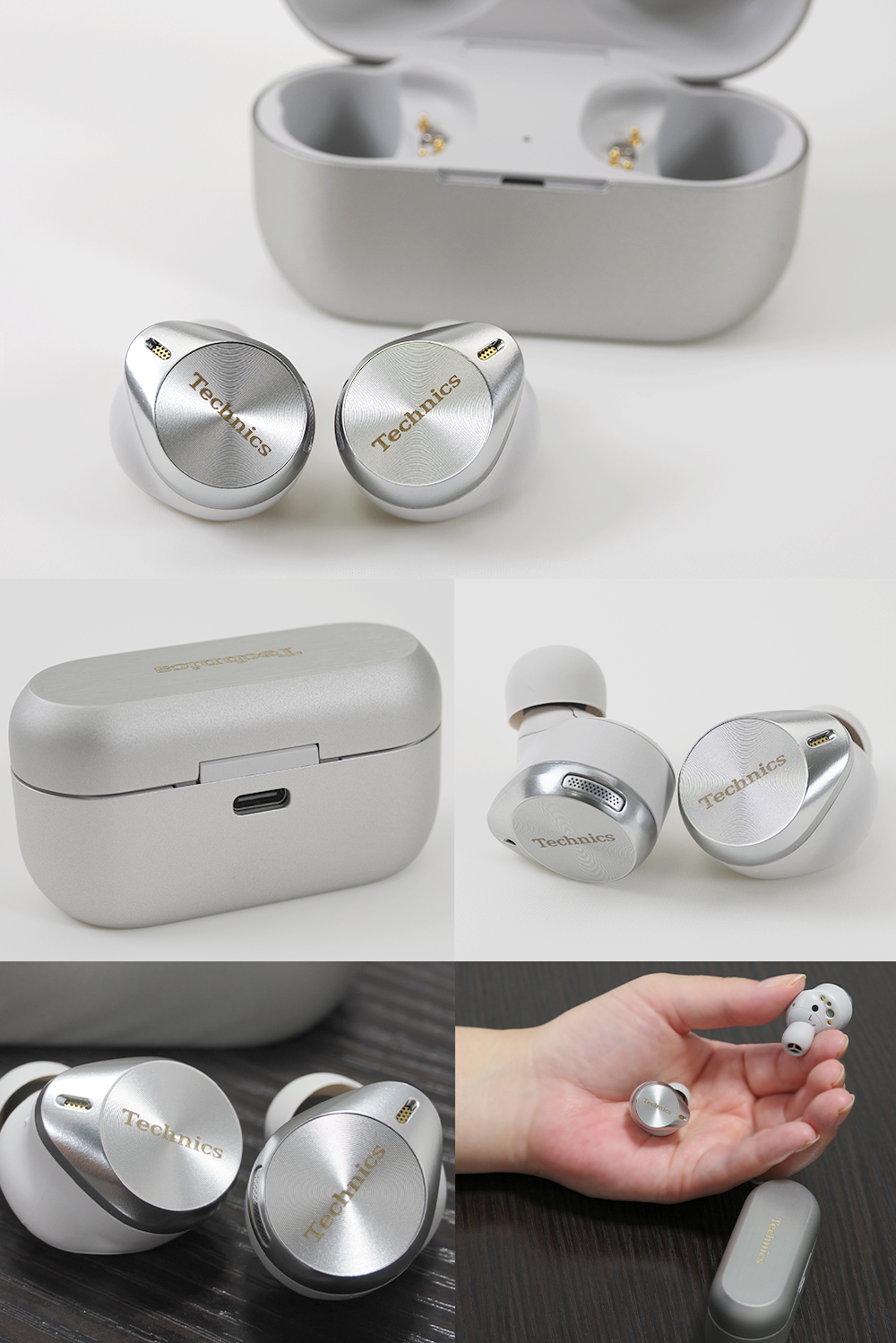 訳あり】Technics EAH-AZ80 シルバー Technics EAH-AZ80 (Silver) True