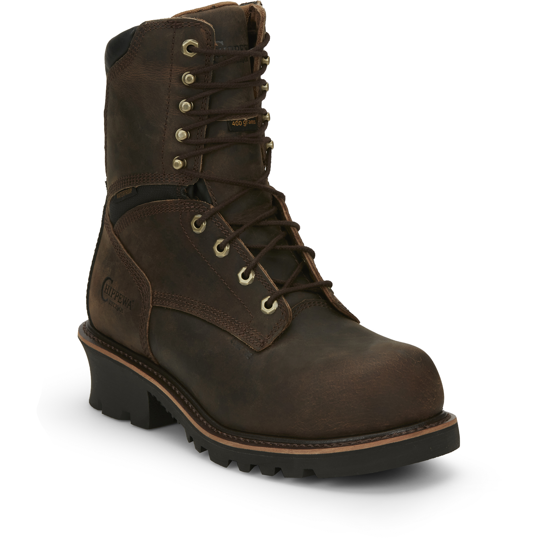 CHIPPEWA チョコレートモススエード ワークブーツ 9 27cm Murdoch's