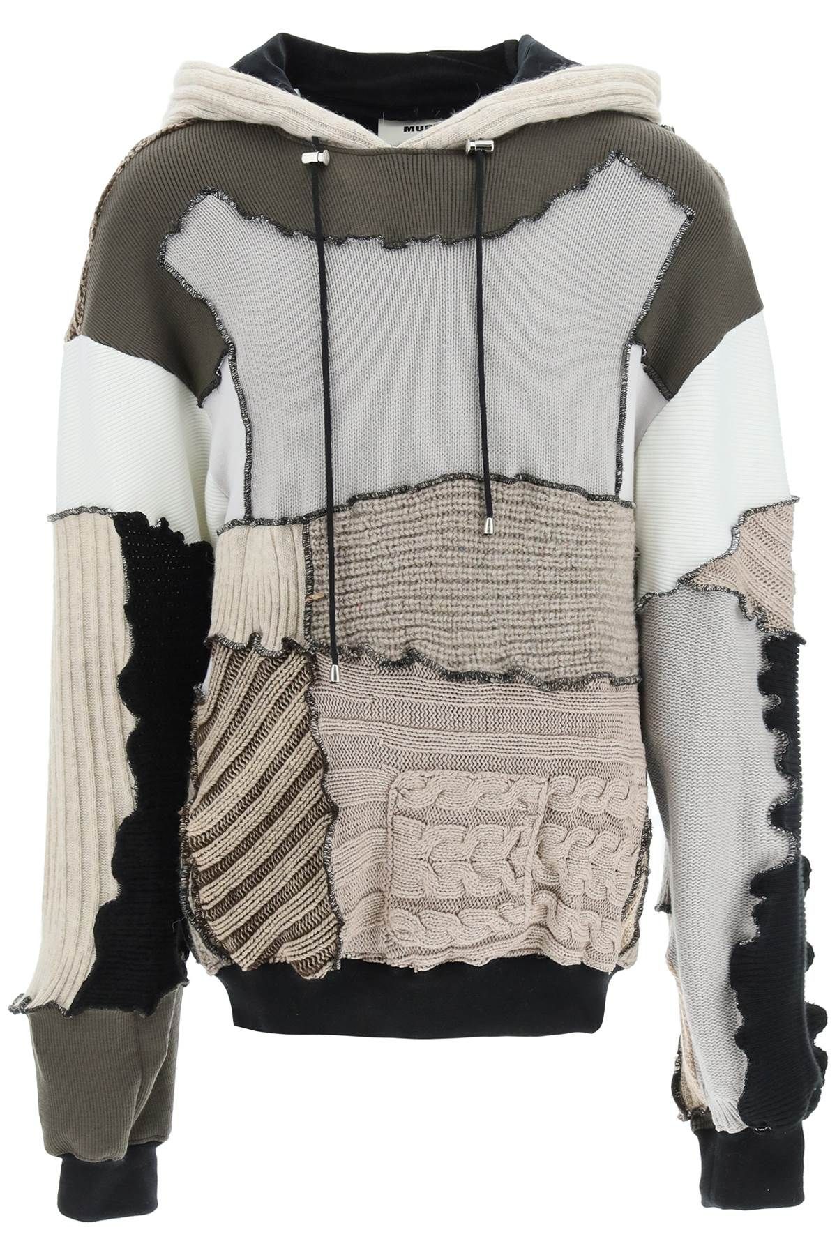 Knit Patchwork Hoodie – Murmaid