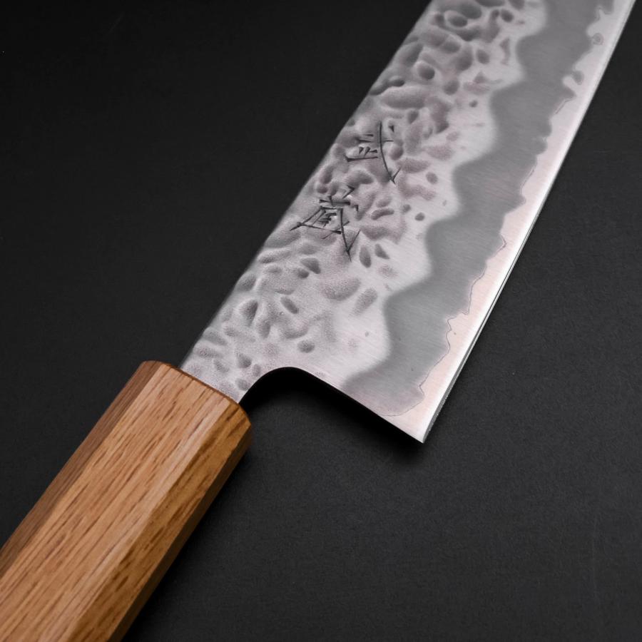 牛刀 ステン白紙1号 磨き 焼漆柄 210mm – MUSASHI