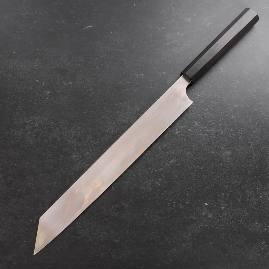 切付柳刃 VG-10 磨き 黒檀水牛柄 300mm – MUSASHI