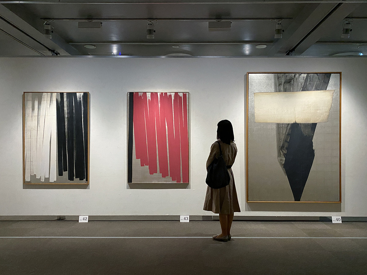 篠田桃紅展 とどめ得ぬもの 墨のいろ 心のかたち | レポート