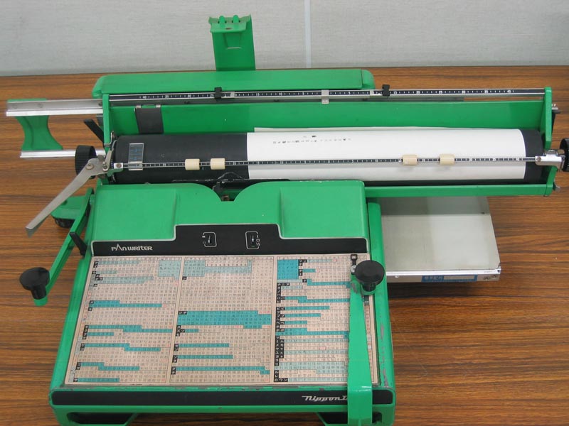 和文タイプライター 日本タイプライター株式会社 パンライターL 型式PL