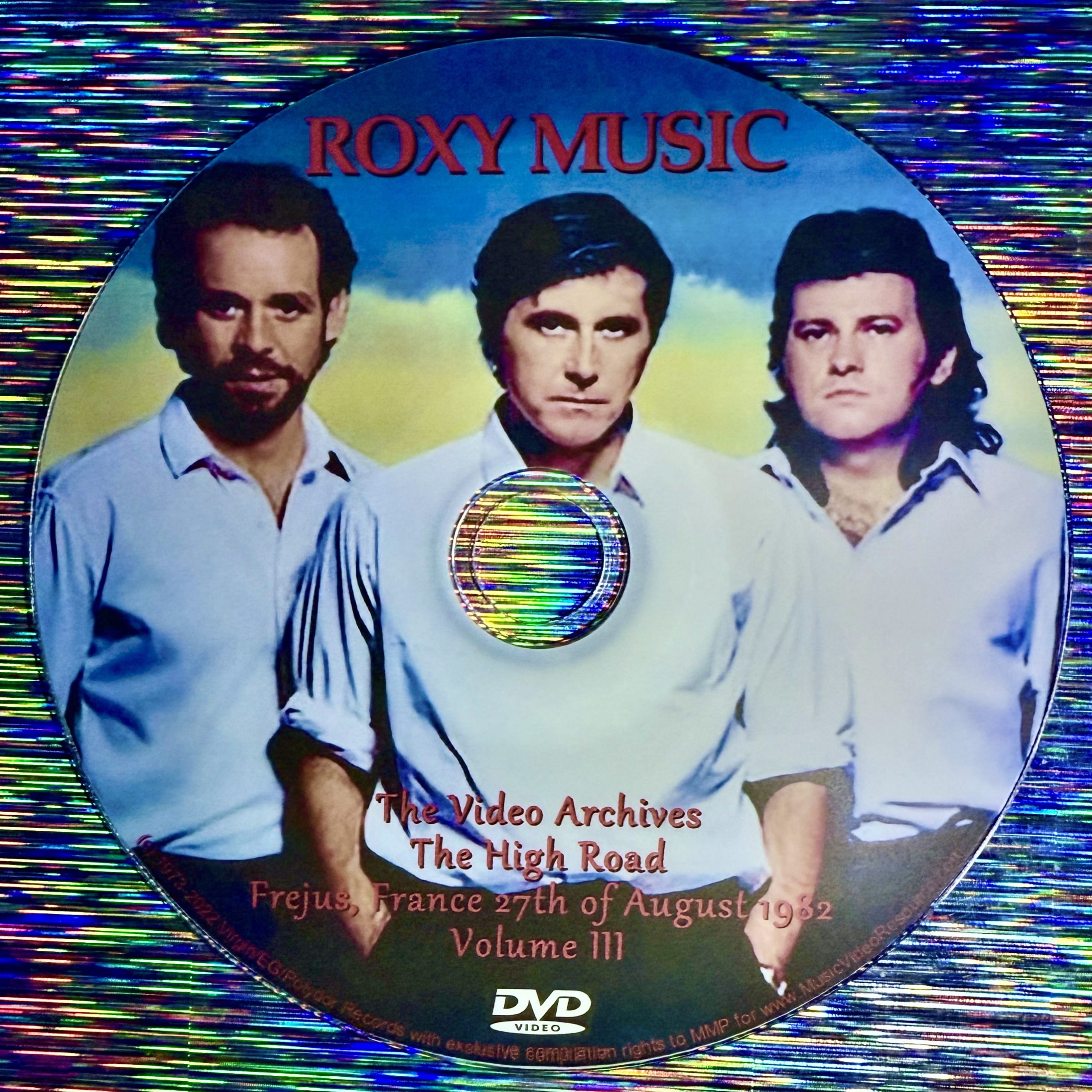 Roxy Music and Bryan Ferry The Video Archives 1972 to 2022 8 DVD