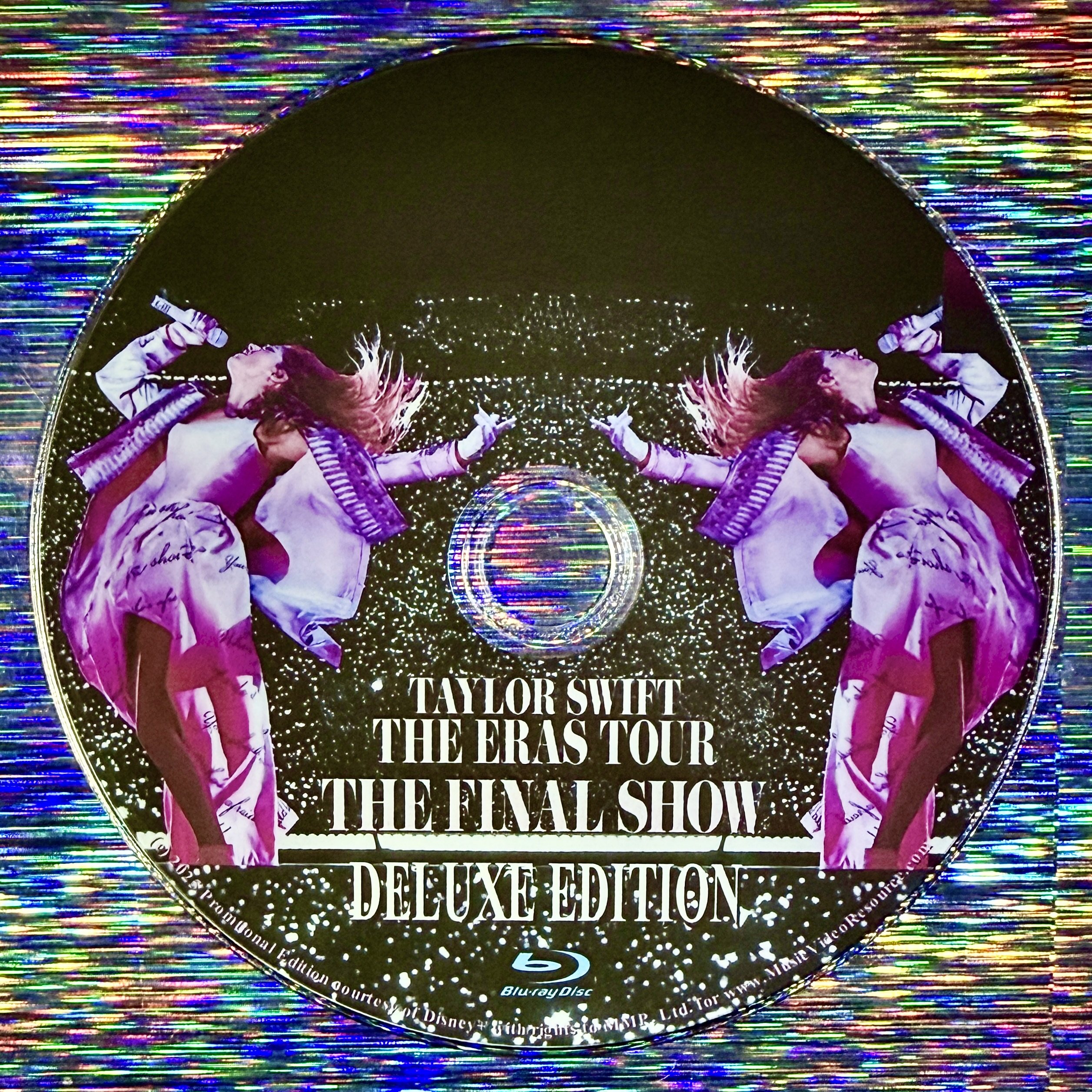 TAYLOR SWIFT THE ERAS TOUR THE FINAL SHOW Blu-ray DELUXE EDITION