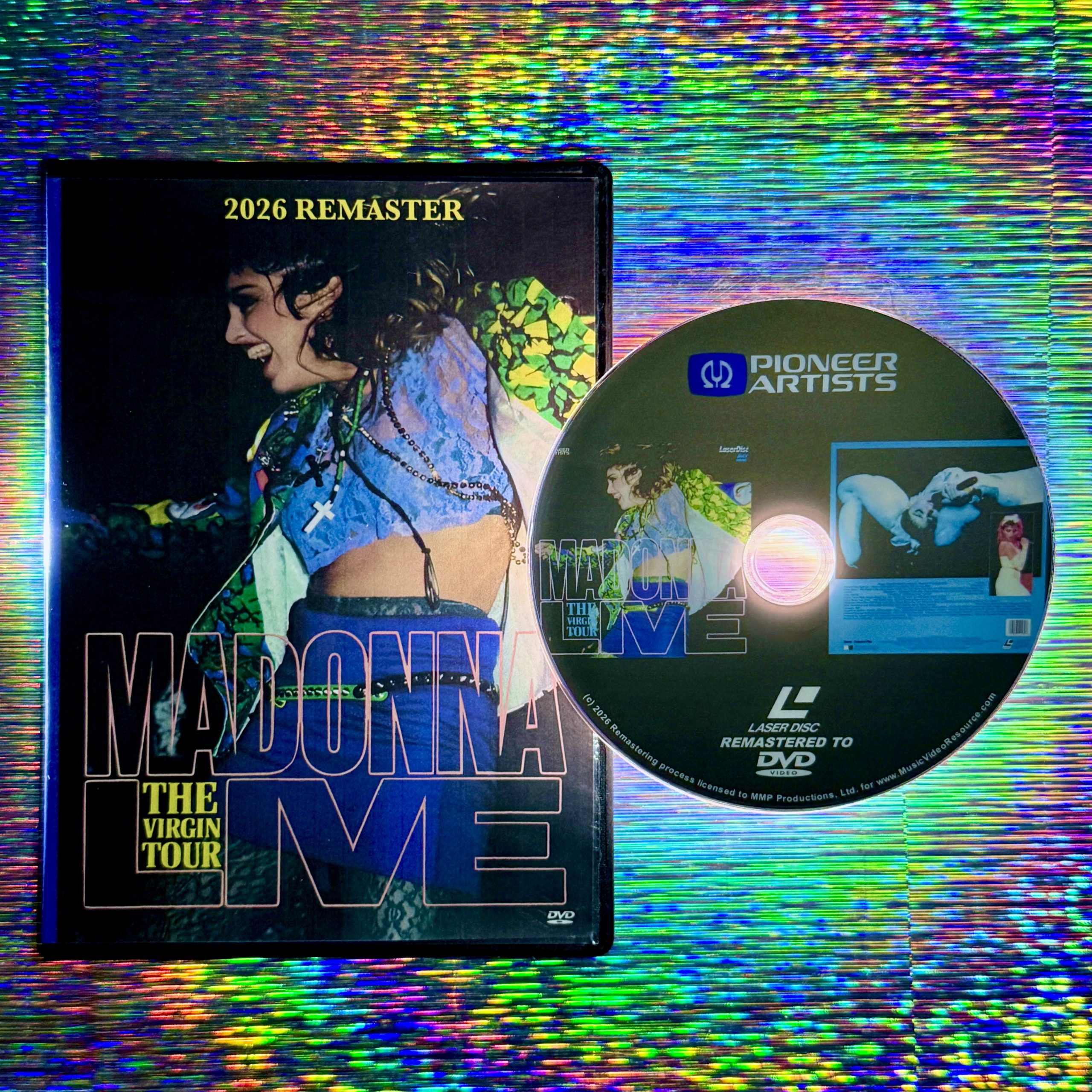MADONNA The Virgin Tour Live (1985) (Remastered from LaserDisc to