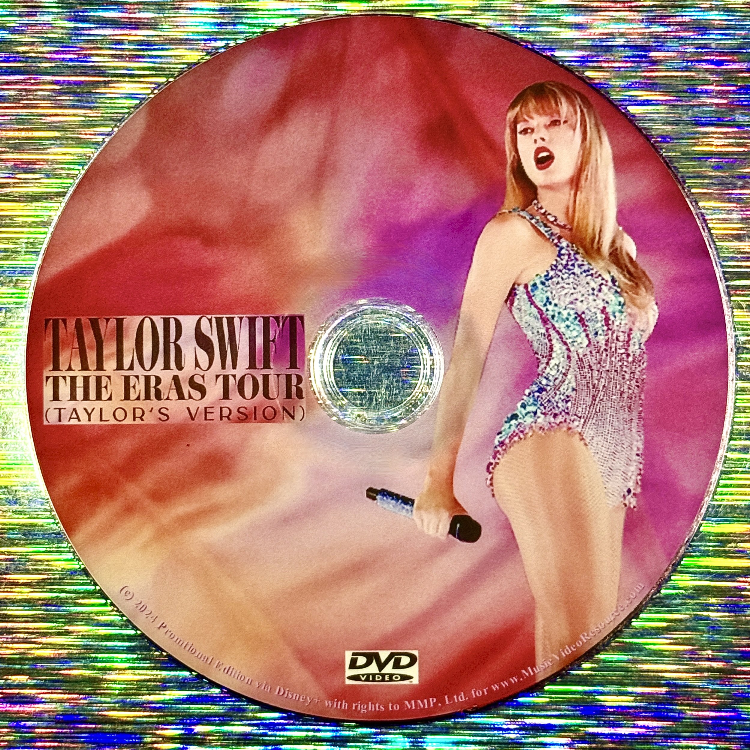 TAYLOR SWIFT THE ERAS TOUR TAYLOR'S VERSION DVD (Concert Film 2024