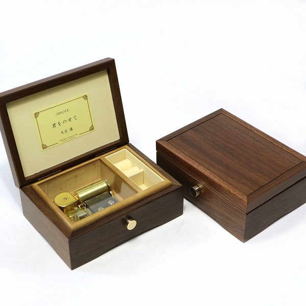 30弁】ノクターン オルゴール 宝石箱 箱型 木製 ｜株式会社オルゴール