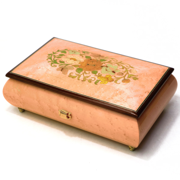 50弁】イタリア象嵌BOX EX-245 オルゴール 高級 ｜株式会社オルゴール