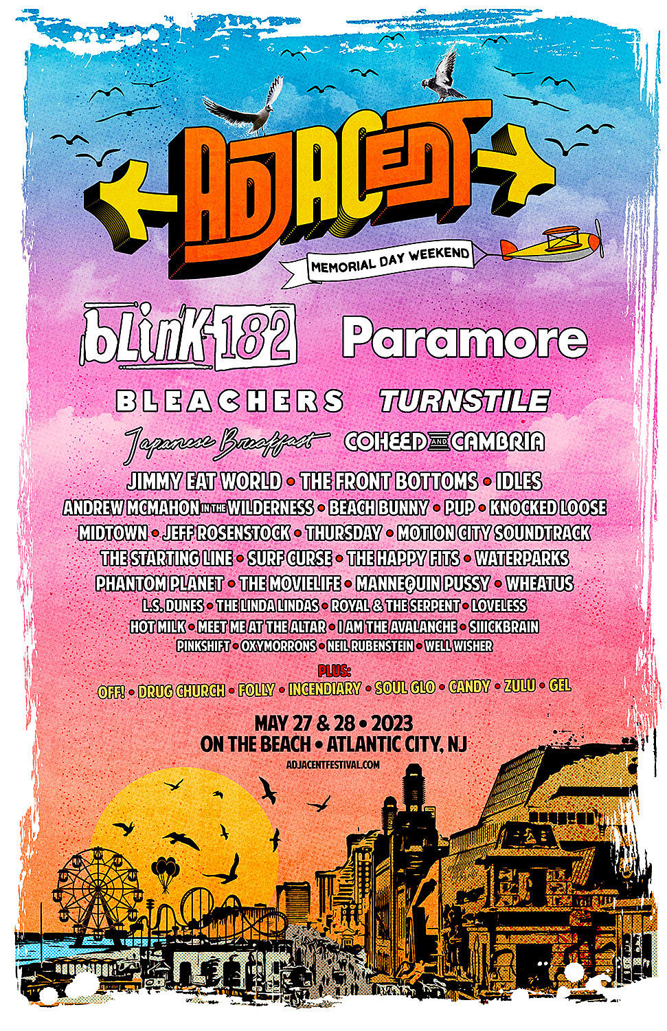 Adjacent Music Festival 2023 | Music Festival Wizard