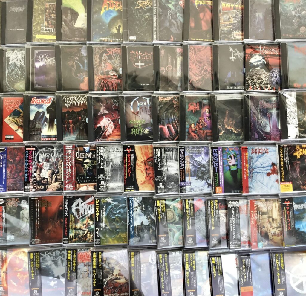 開催告知！ 4月29日(火曜・祝) デス・メタル & ブラック・メタル 廃盤