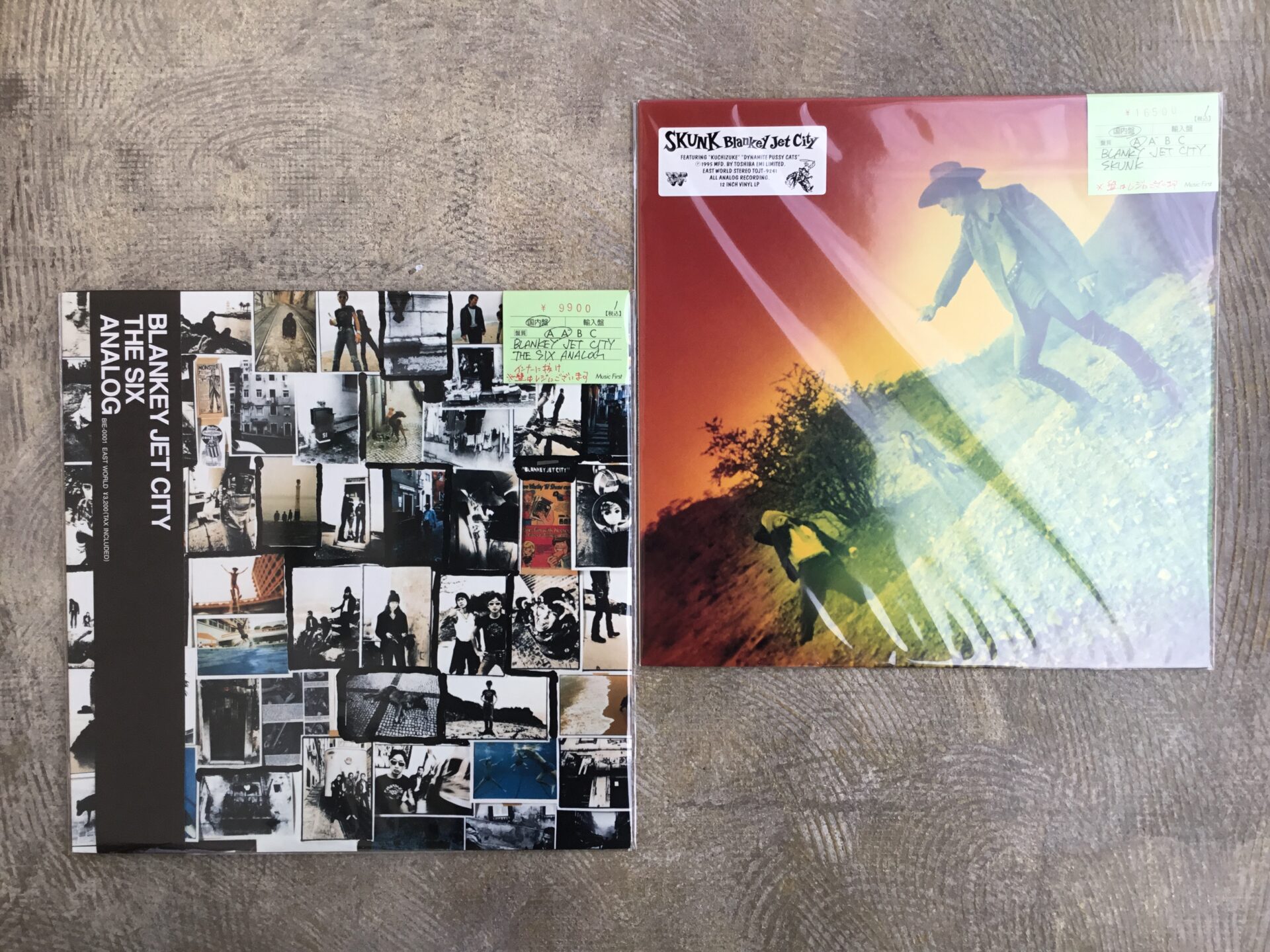 ブランキー・ジェット・シティのLPが入荷しました。