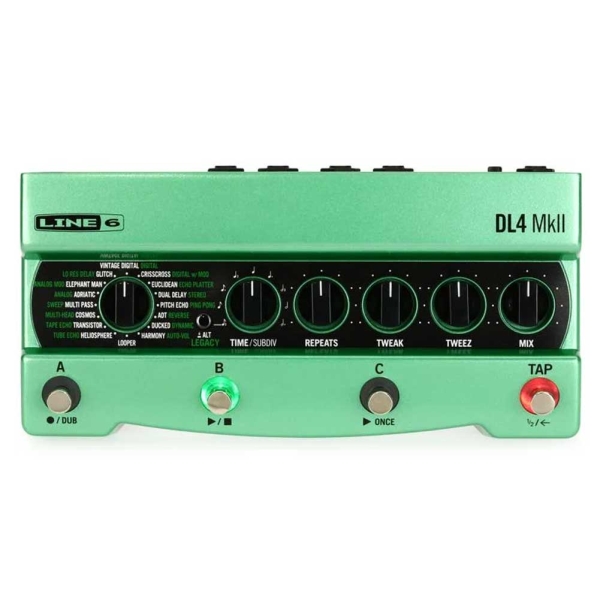Line 6 DL4 MkII Delay Modeler Guitar Multi Effects Pedal 990403704