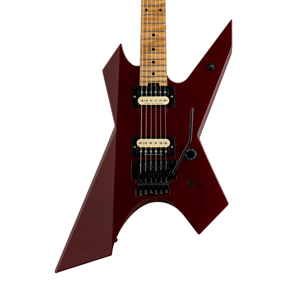 Killer Guitars KG-Prime 21 the spirit See-through cardinal red