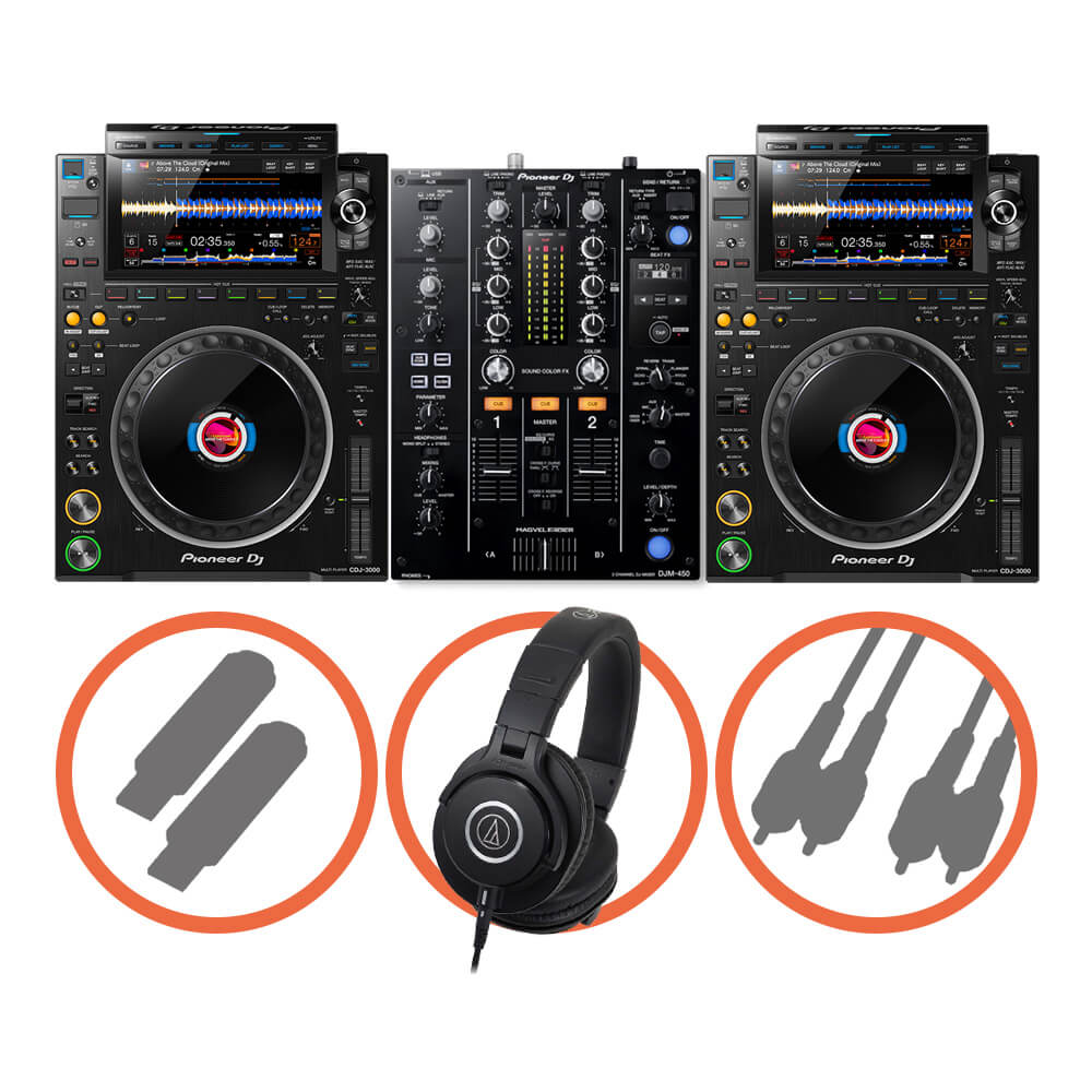 Pioneer DJ CDJ-3000 Beat FX Plus set｜ミュージックランドKEY