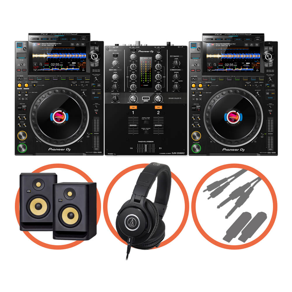 Pioneer DJ CDJ-3000 Scratch Plus set｜ミュージックランドKEY