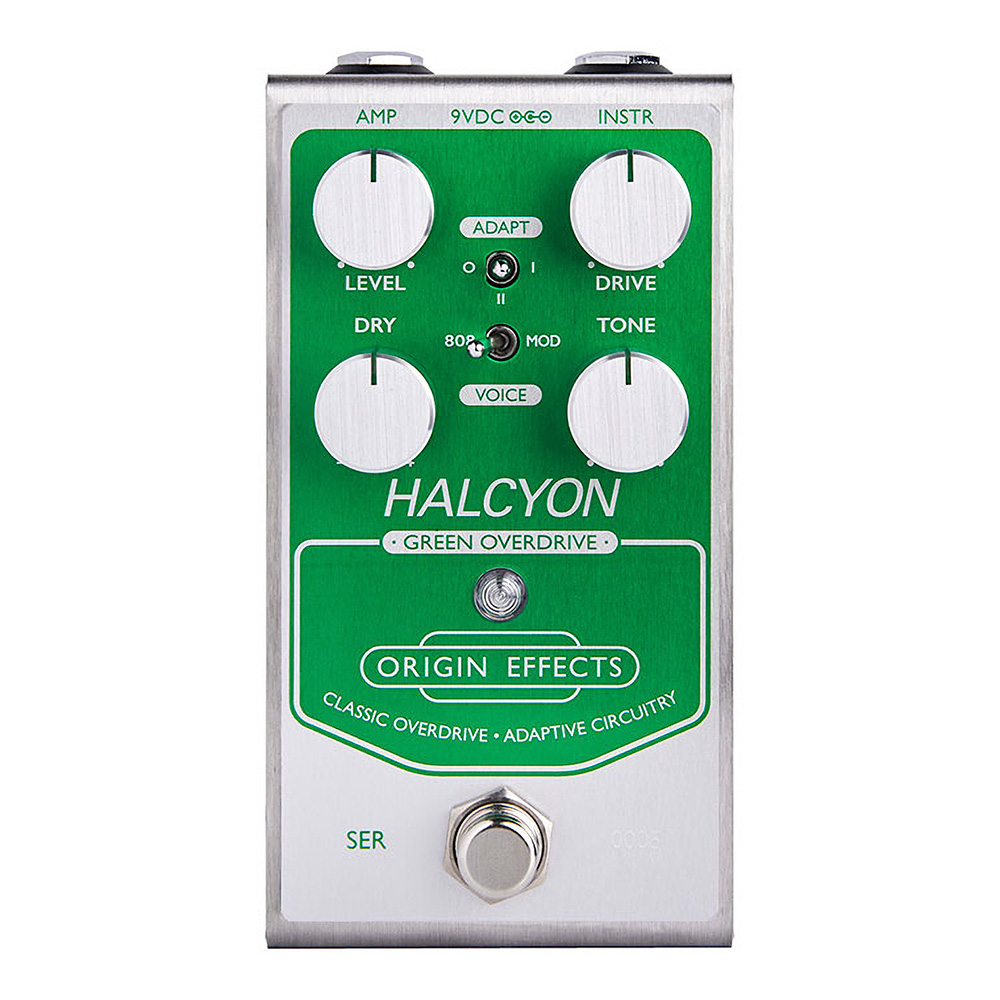ORIGIN EFFECTS Halcyon Green Overdrive｜ミュージックランドKEY