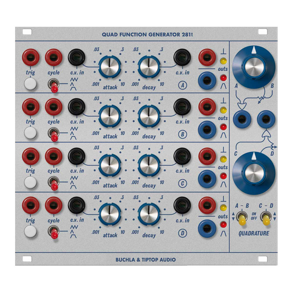 Buchla & Tiptop Audio Model 281t Quad Function Generator