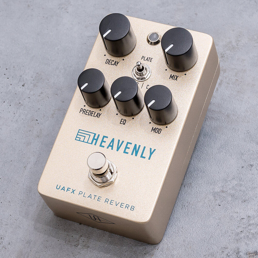 UNIVERSAL AUDIO UAFX Heavenly Plate Reverb｜ミュージックランドKEY