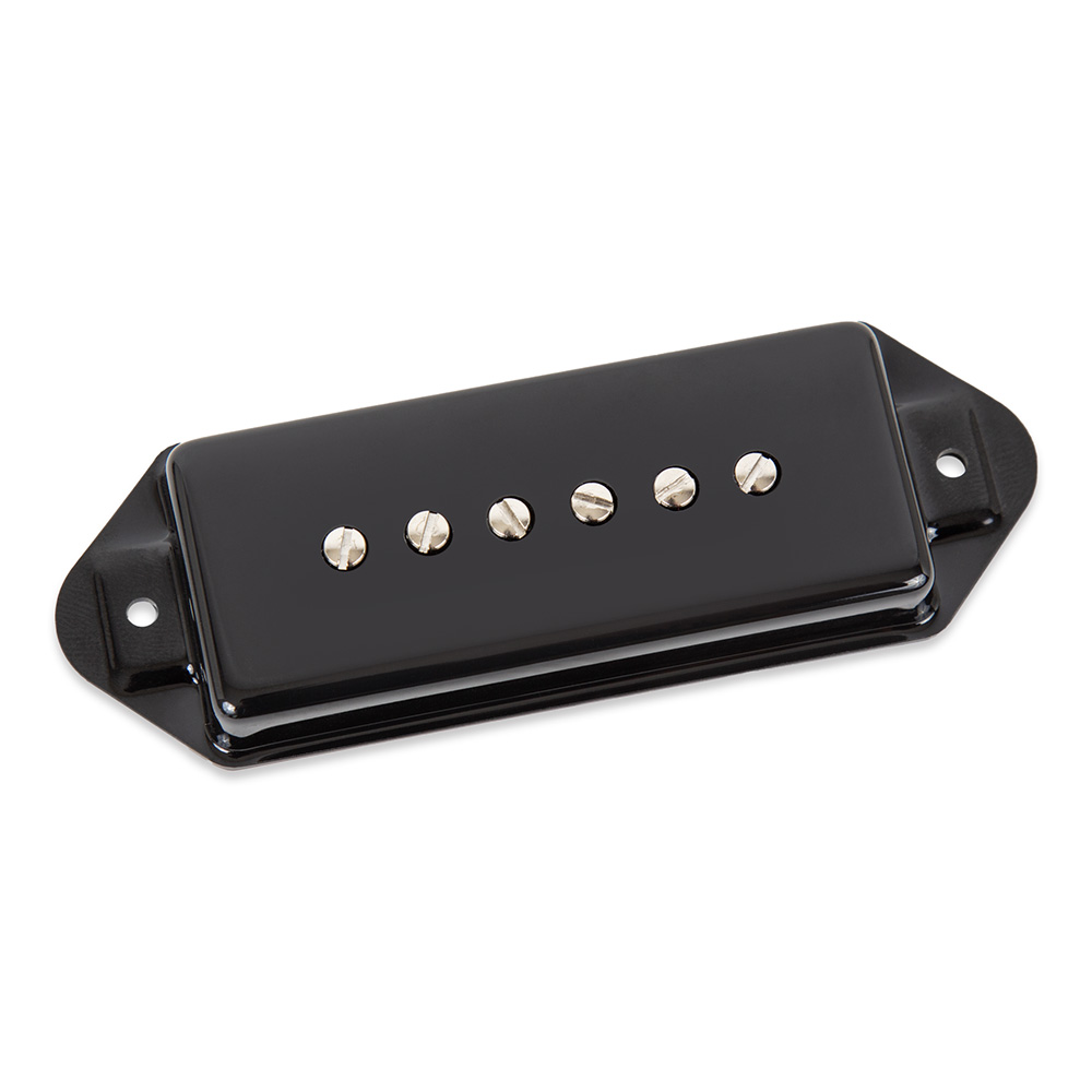 Seymour Duncan Vintage P90 Silencer Dog Ear - Bridge, Black