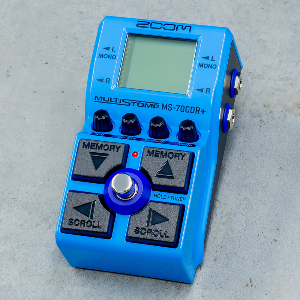 ZOOM MS-70CDR+ MultiStomp｜ミュージックランドKEY