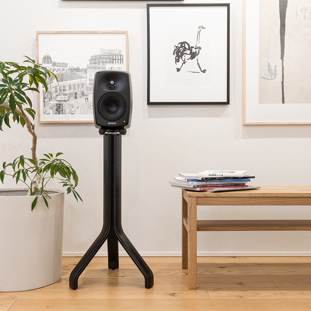 GENELEC 8000-450 ブラック [TRIOL スタンド]｜ミュージックランドKEY