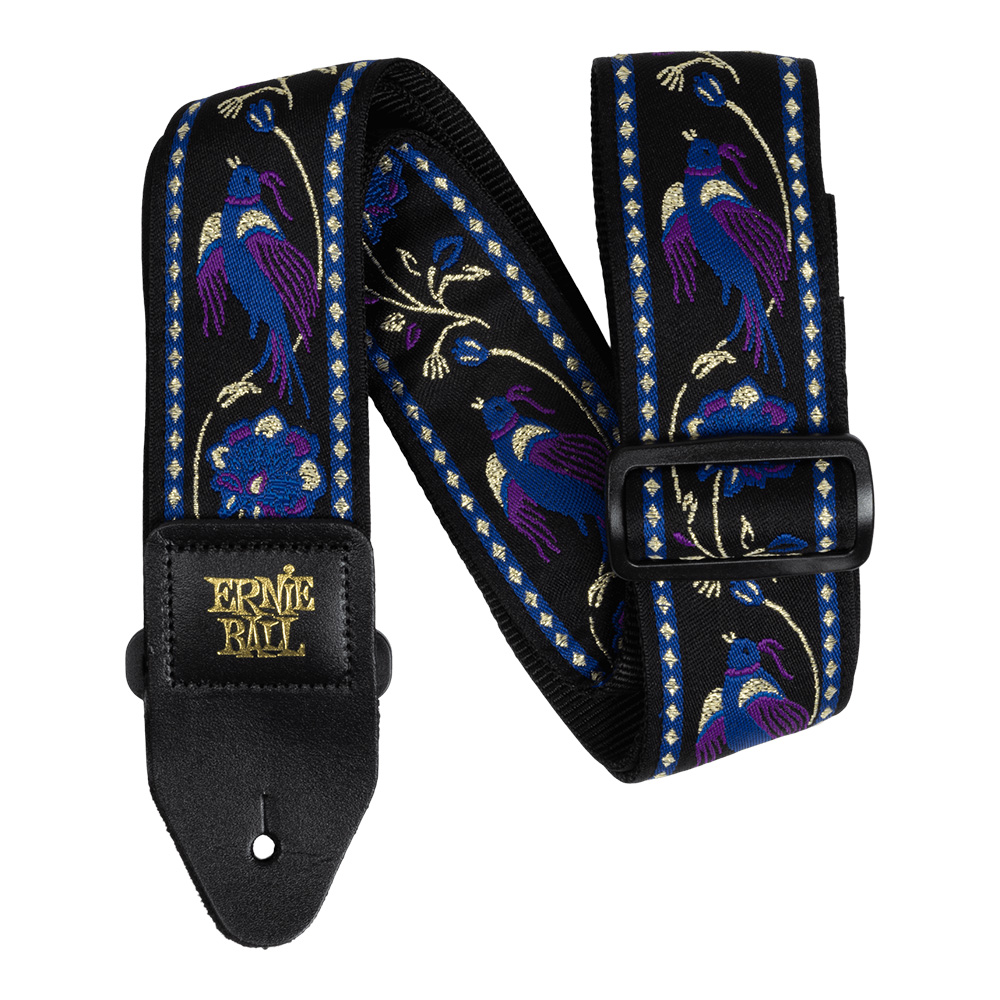 ERNIE BALL #5372 Classic Jacquard Guitar/Bass Strap - Black