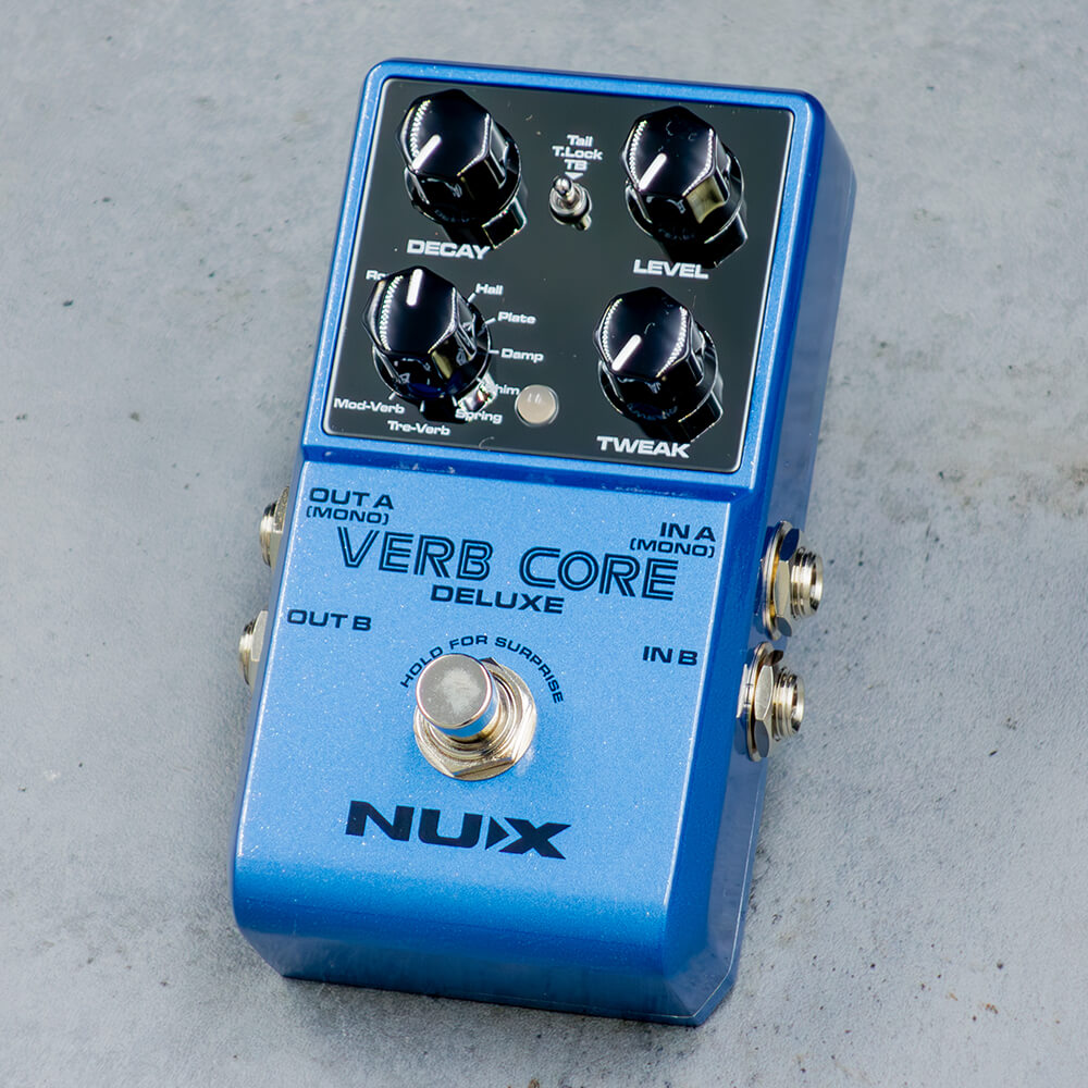 NUX Verb Core Deluxe -Reverb Pedal-｜ミュージックランドKEY