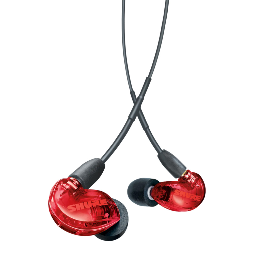 SHURE SE215 SPECIAL EDITION レッド [SE215SPE-RD-A]｜ミュージック