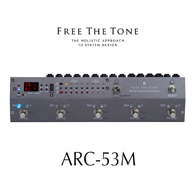 Free The Tone ARC-4 Audio Routing Controller｜ミュージックランドKEY