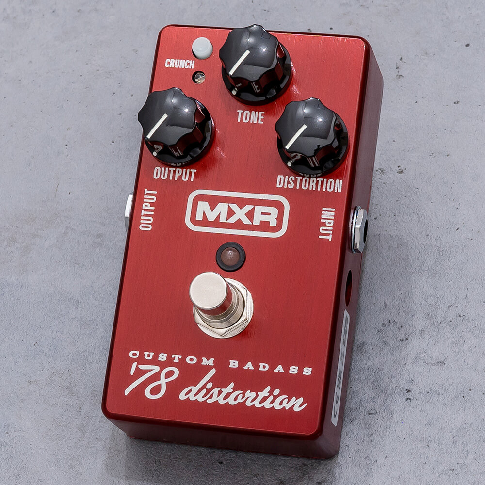 MXR M78 Custom Badass '78 Distortion｜ミュージックランドKEY