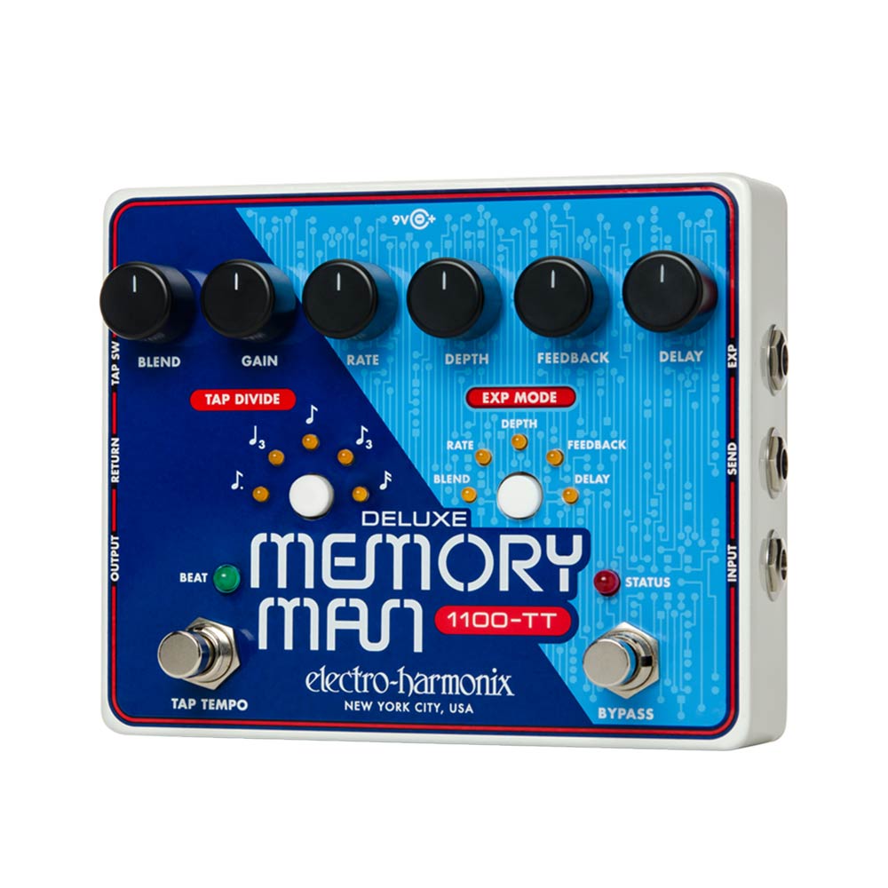 electro-harmonix Deluxe Memory Man 1100-TT｜ミュージックランドKEY