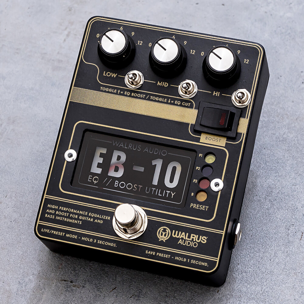 WALRUS AUDIO EB-10 PREAMP//EQ//BOOST #B｜ミュージックランドKEY