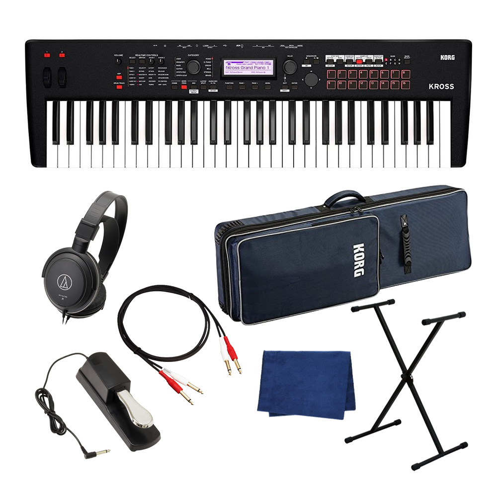 KORG KROSS2-61 SYNTHESIZER WORKSTATION スターターセット