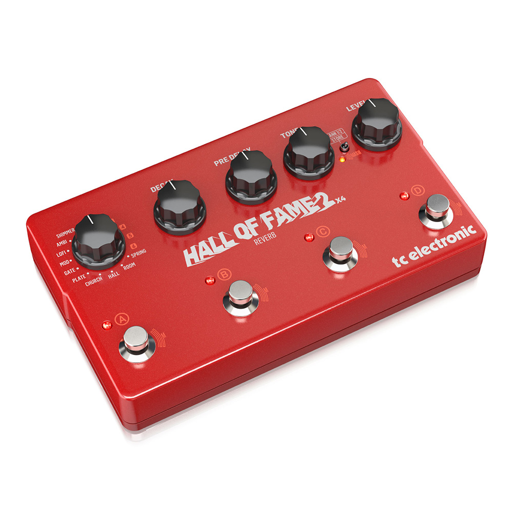 tc electronic HALL OF FAME 2 X4 REVERB｜ミュージックランドKEY