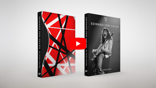 エディ・ヴァン・ヘイレンの写真集『Edward Van Halen By Ross Halfin