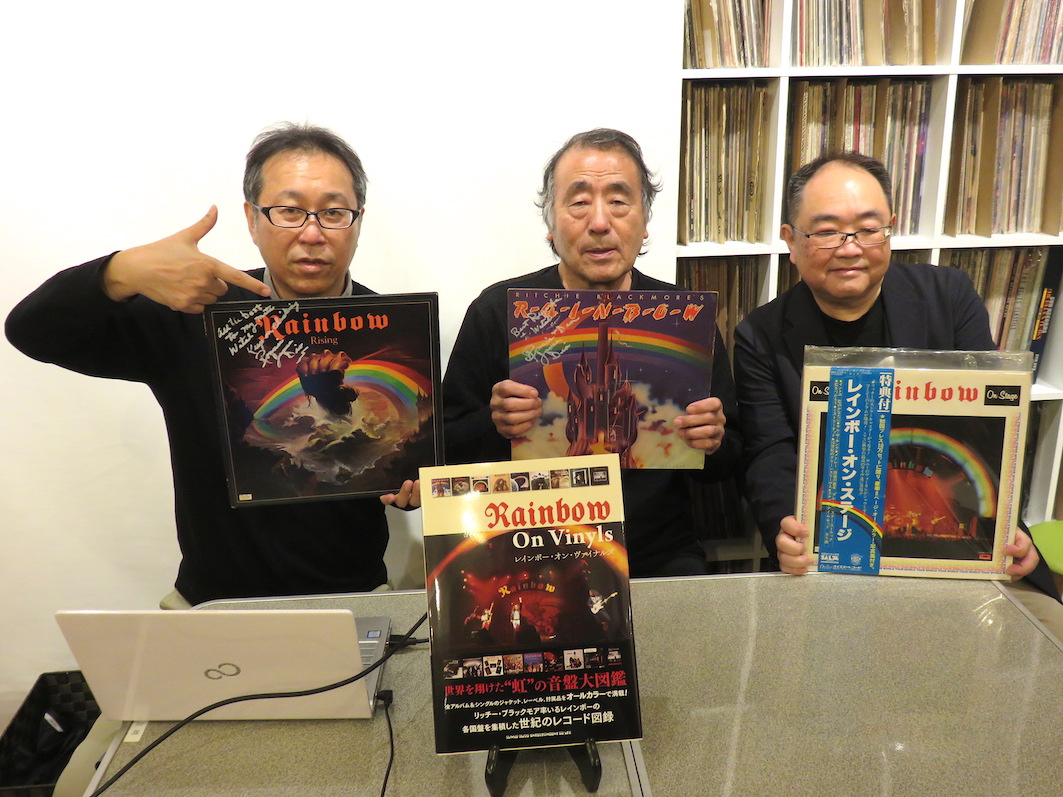 レコード盤の聴き比べをはじめ来日時の貴重な話も飛びだした2時間