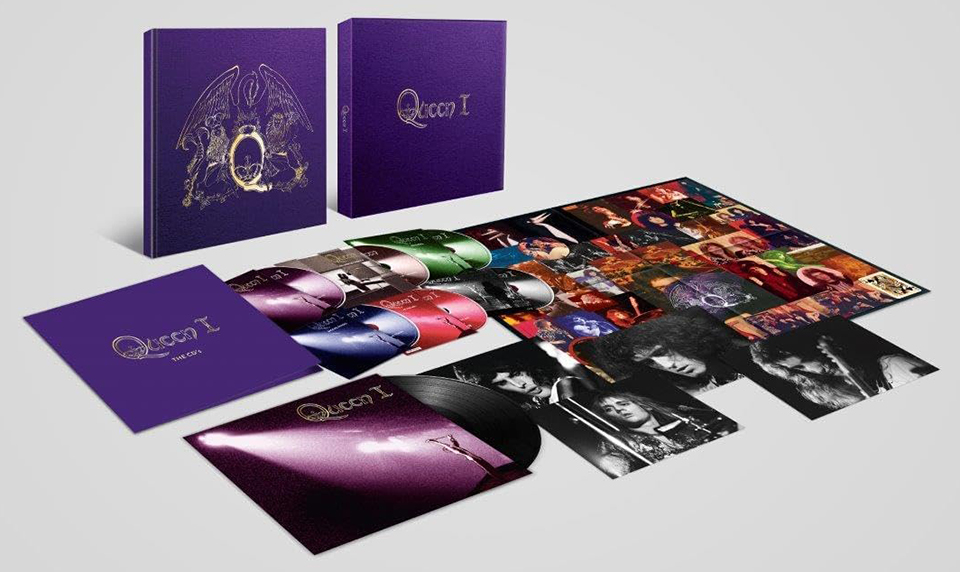 クイーン、10月発売のコレクターズ・エディション『Queen I』ボックス