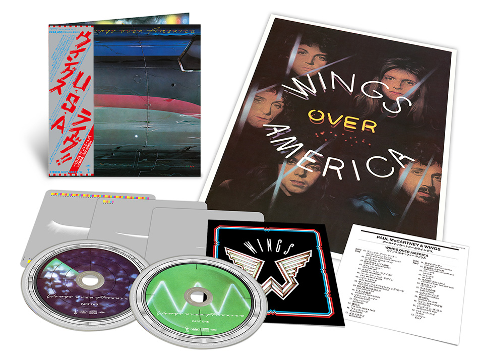 ポール・マッカートニー、紙ジャケット再発第2弾5タイトルが12/6発売