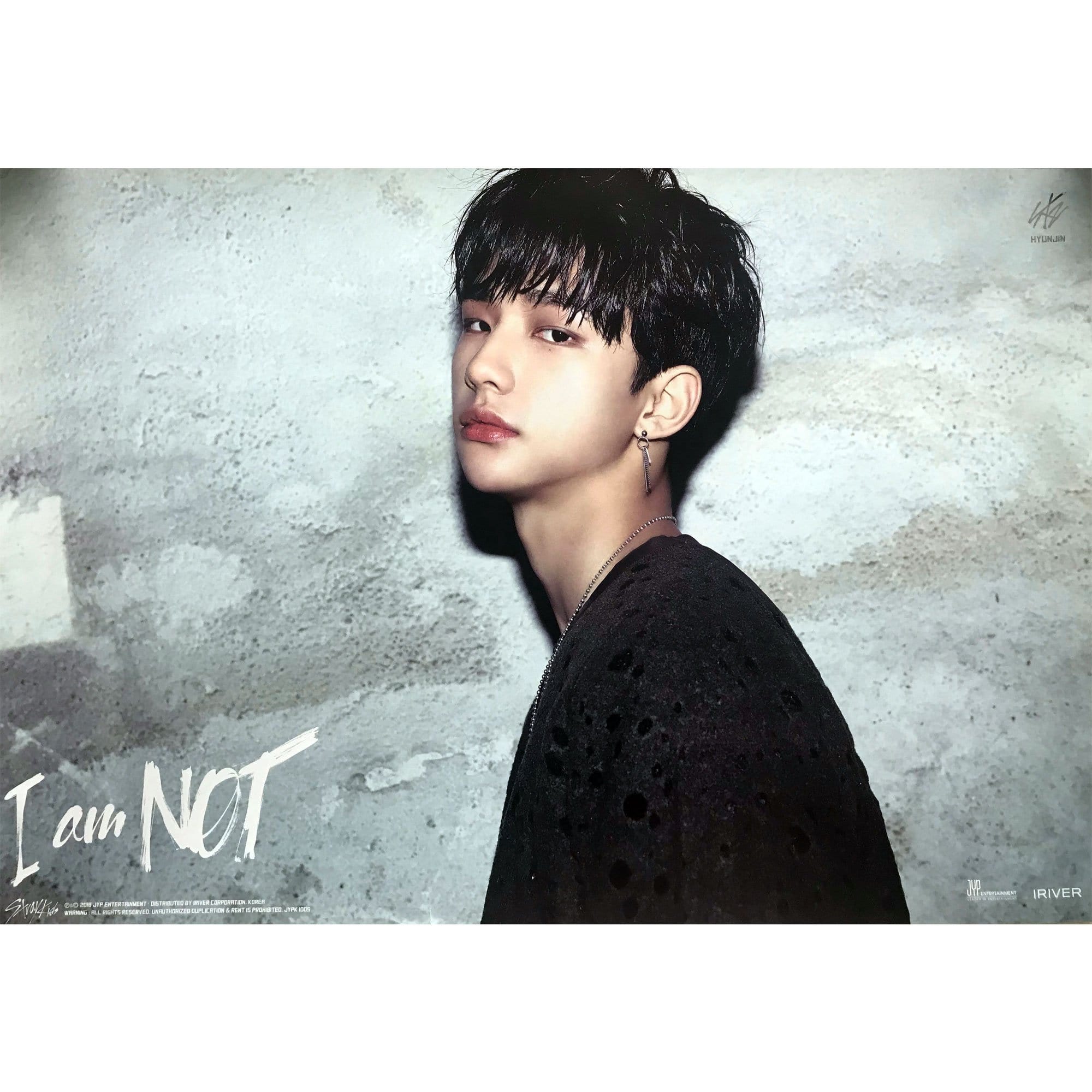 STRAY KIDS | 1ST MINI ALBUM [ I AM NOT ] | POSTER ONLY - Music Plaza