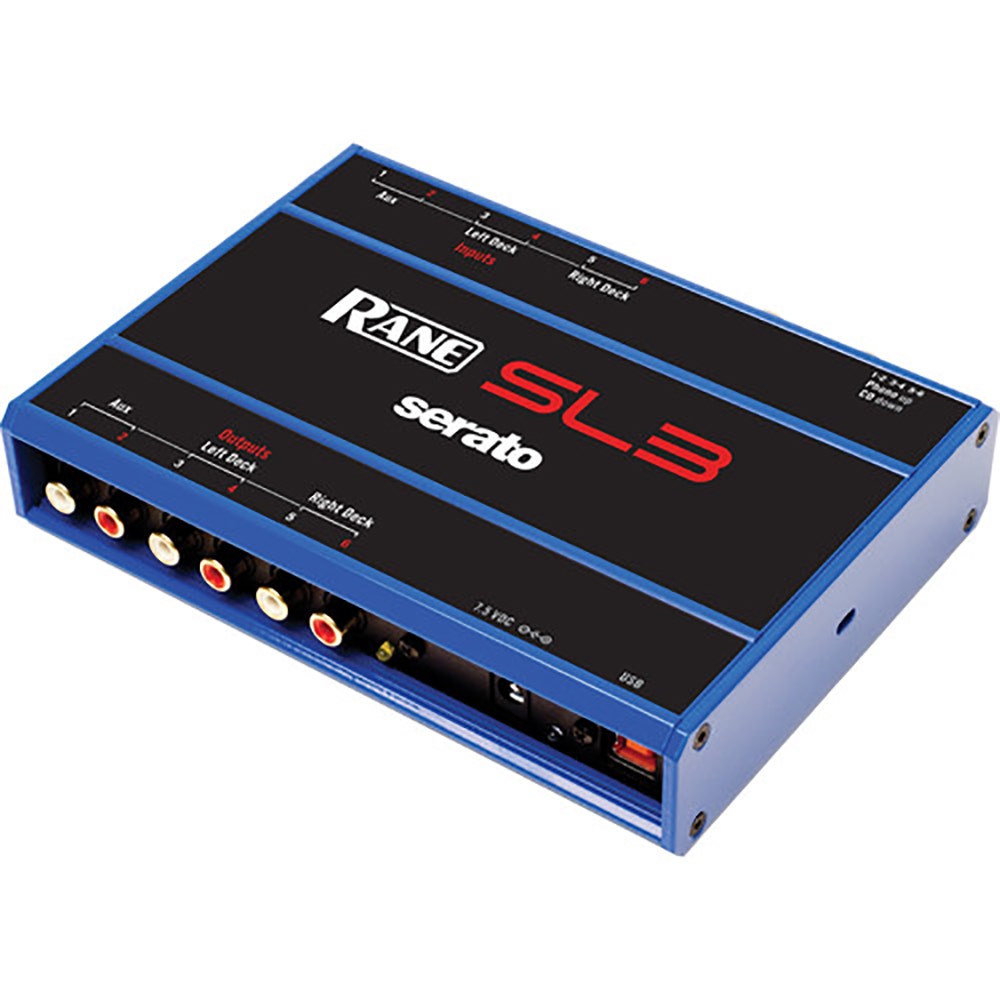 Rane SL3 USB DJ Interface for Serato Scratch Live - Blue