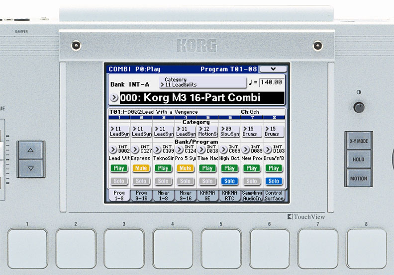 MUSIC PLANT KORG M3新機能速報!!