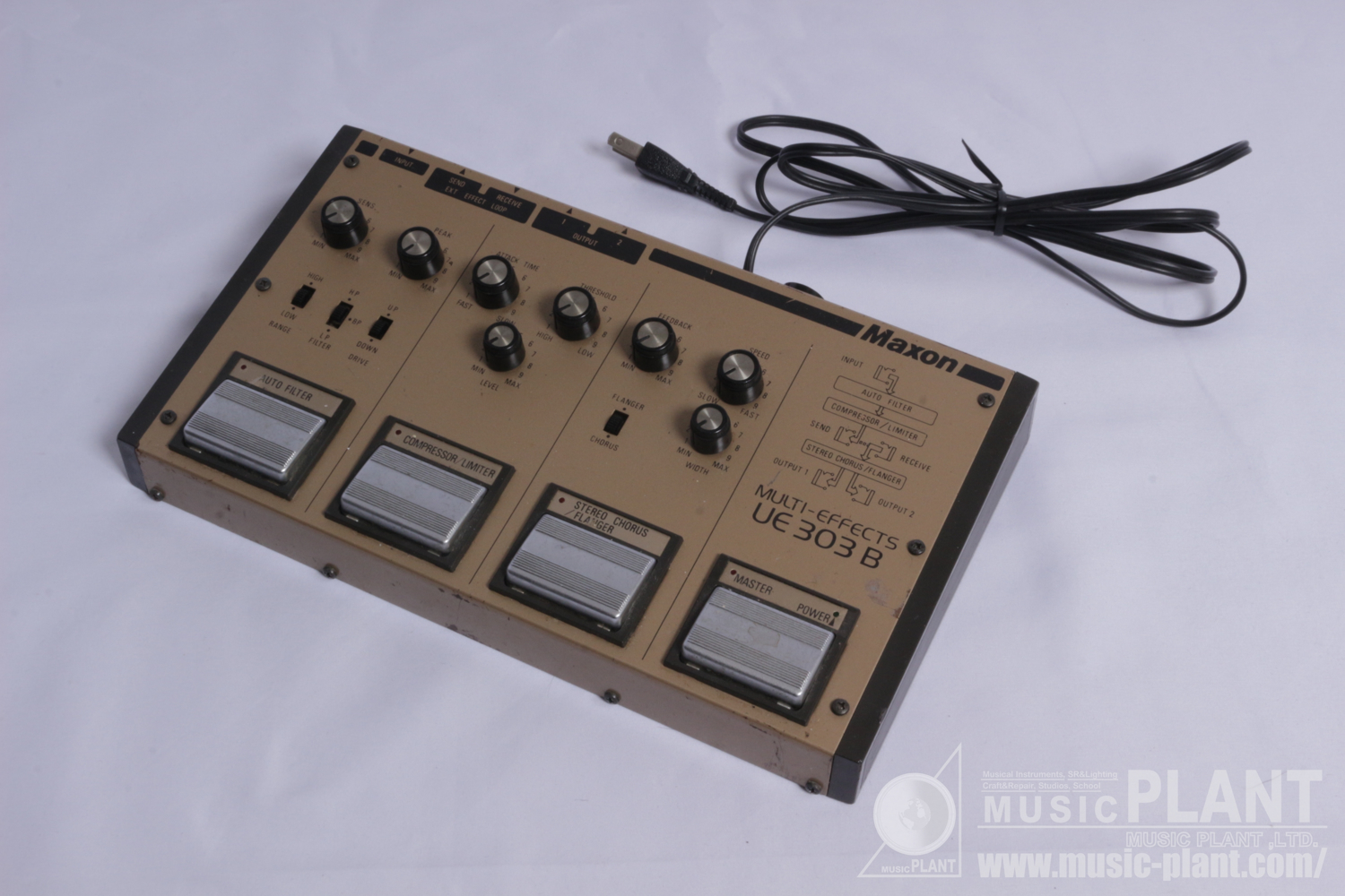 即発送 Maxon ue 303 B Multti-Effects