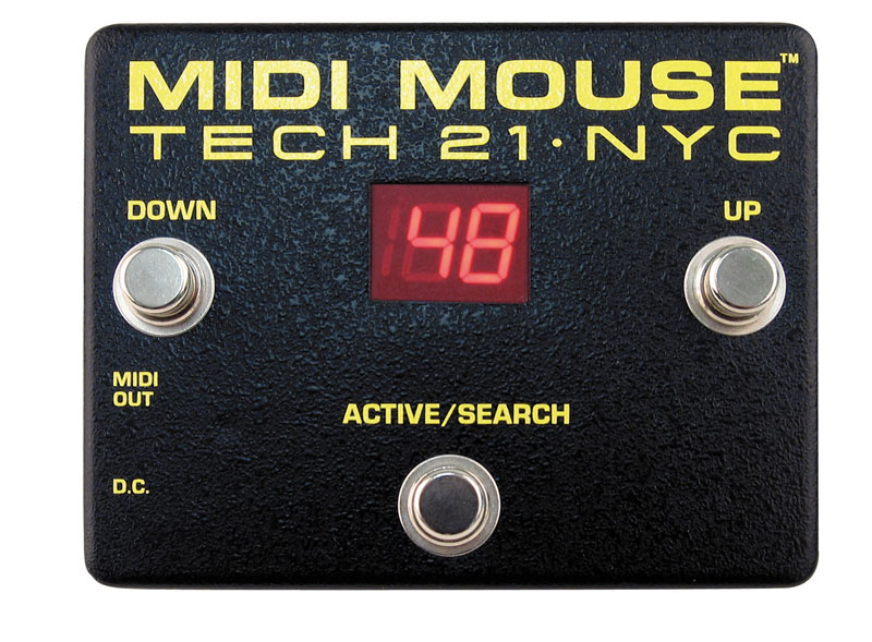 TECH21 MIDIフットコントローラーMIDI MOUSE新品在庫状況をご確認