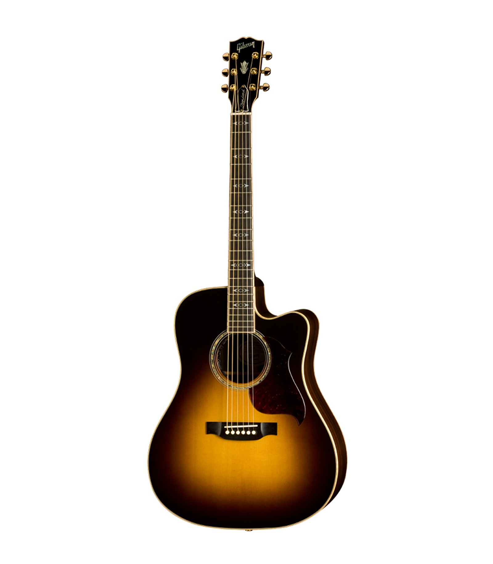 Gibson Songwriter Deluxe Studio EC Vintage Sunburst - Centre De